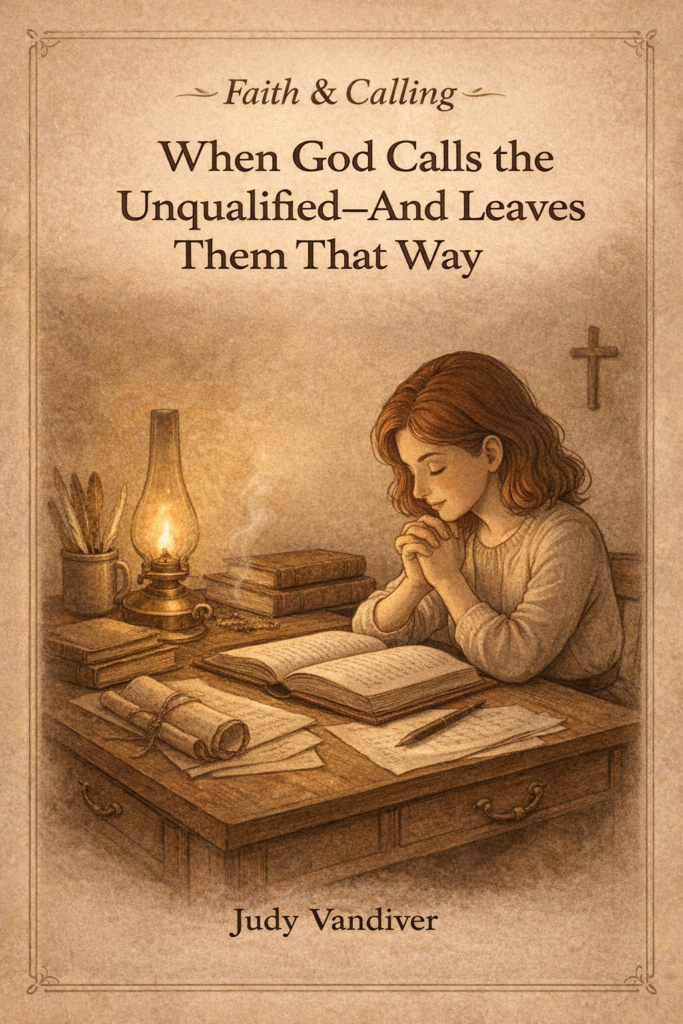 When God calls the unqualified.